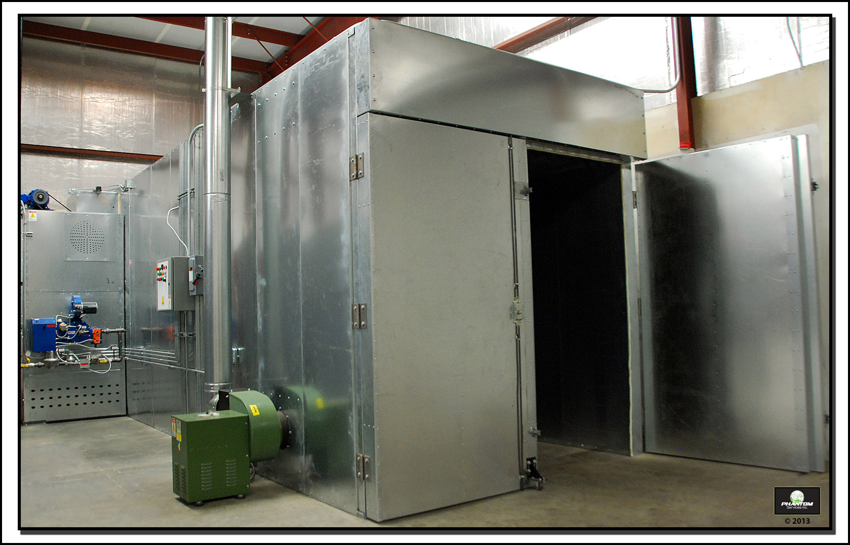 Powder Coating Curing Oven Phantom Services Inc.